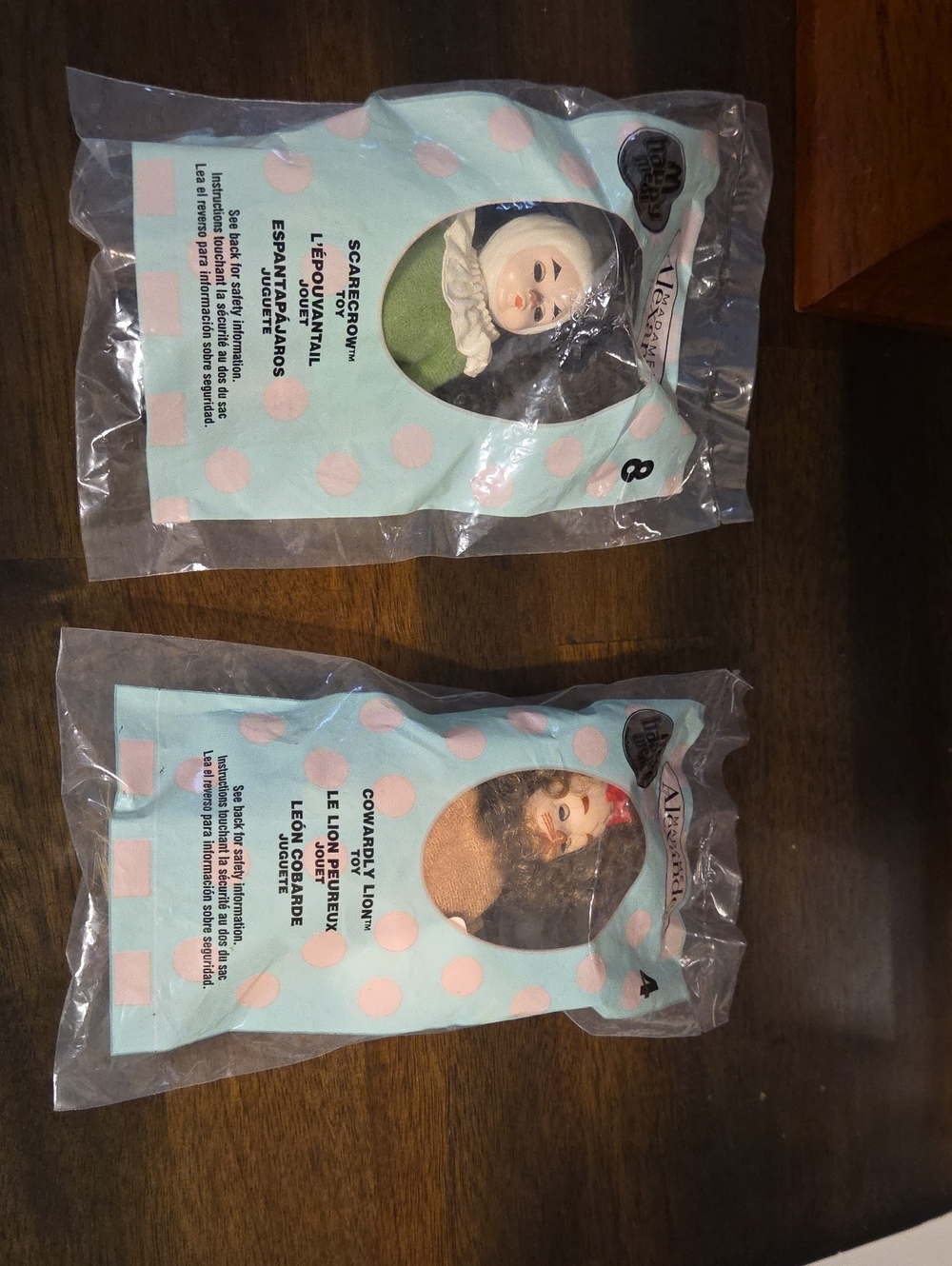 2007 McDonald's Madame Alexander Wizard of Oz Happy Meal Dolls Lot Of Two